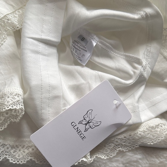 Amazon Women's White Mini Dress - Picture 4 of 4